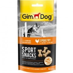Gimdog Sportsnacks Mini Kemik Tavuk ve L-Carnitin 60 Gr