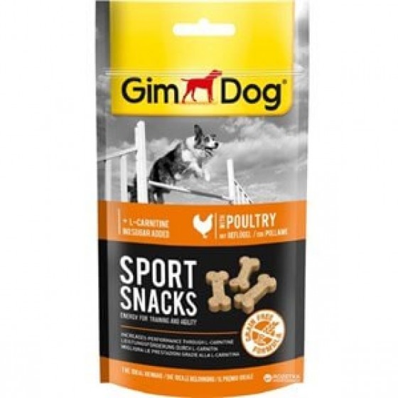 Gimdog Sportsnacks Mini Kemik Tavuk ve L-Carnitin 60 Gr