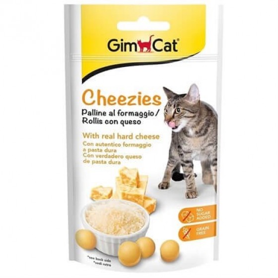 GimCat Cheezies Peynirli Kedi Ödül Tableti 50 Gr