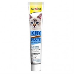 GimCat Duo Paste Ton Balıklı 12 Vitaminli Kedi Macunu 50gr GimCat Duo Paste Ton Balıklı 12 Vitaminli Kedi Macunu 50gr