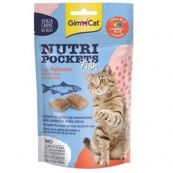 Gimcat Nutripockets Balıklı ve Somonlu 60Gr Gimcat Nutripockets Balıklı ve Somonlu 60Gr