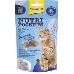 Gimcat Nutripockets Fısh Wıth Tuna Kedi Ödülü 60Gr