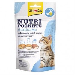 Gimcat Nutripockets Junior Calcium Mix Kedi Ödülü 60Gr Gimcat Nutripockets Junior Calcium Mix Kedi Ödülü 60Gr