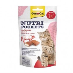 Gimcat Nutripockets Kedi Ödülü Biftekli Malt 60Gr Gimcat Nutripockets Kedi Ödülü Biftekli Malt 60Gr