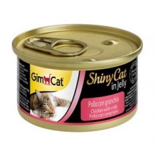 GimCat Shiny Cat Tavuklu Jöleli Öğünlük Kedi Konservesi 70 Gr