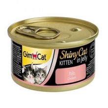 GimCat Shiny Cat Tavuklu Öğünlük Yavru Kedi Konservesi 70 Gr