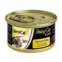 Gimcat Shinycat Ton Balıklı Peynirli Kedi Konservesi 70 Gr