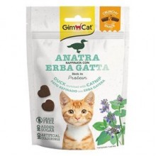 GimCat Snacks Crunchy Ördek ve Catnipli Kedi Ödülü 50gr