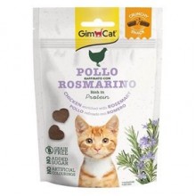 GimCat Snacks Crunchy Tavuk ve Biberiyeli Kedi Ödülü 50gr