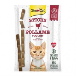 Gimcat Sticks Tavuklu Ve Ciğerli Kedi Ödülü 20 gr Gimcat Sticks Tavuklu Ve Ciğerli Kedi Ödülü 20 gr