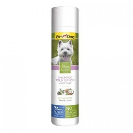 GimDog Natural Solutions Beyaz Tüylü Köpek Şampuanı 250ml