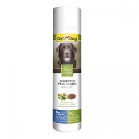 GimDog Natural Solutions Koyu Tüylü Köpek Şampuanı 250ml