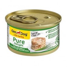 Gimdog Pure Delight Kuzulu Tavuklu Köpek Konservesi 85gr Gimdog Pure Delight Kuzulu Tavuklu Köpek Konservesi 85gr