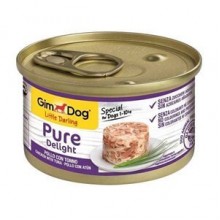 Gimdog Pure Delight Ton Balıklı Tavuklu Köpek Konservesi 85gr Gimdog Pure Delight Ton Balıklı Tavuklu Köpek Konservesi 85gr