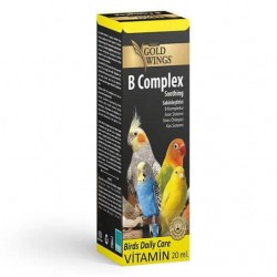 Gold Wings Premium B Complex Stres Önleyici 20cc Gold Wings Premium B Complex Stres Önleyici 20cc