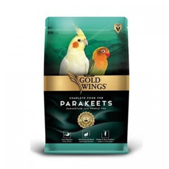 Gold Wings Premium Paraket Tropikal Kuş Yemi 1 Kg