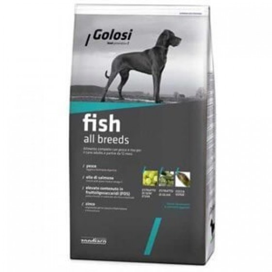 Golosi Fish & Rice Balıklı Köpek Maması 12 Kg