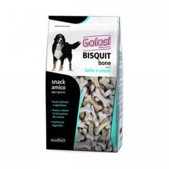 Golosi Süt ve Bal Aromalı Köpek Bisküvisi 600 Gr