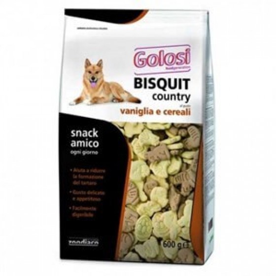 Golosi Vanilyalı Köpek Bisküvisi 600 Gr