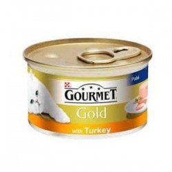 ProPlan Gourmet Gold Kıyılmış Hindi Etli Kedi Konservesi 85 Gr 6 Al 5
