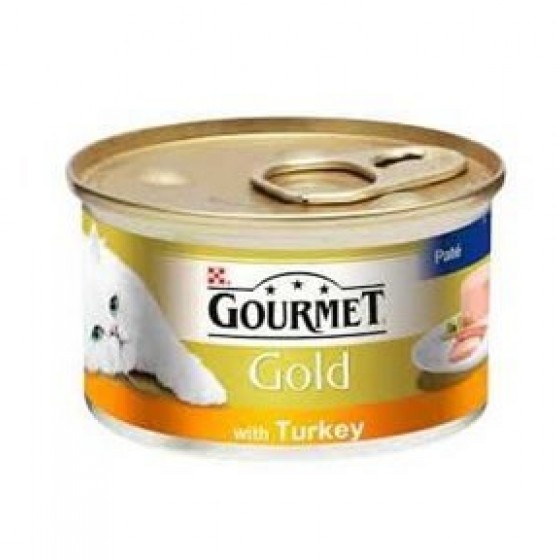 ProPlan Gourmet Gold Kıyılmış Hindi Etli Kedi Konservesi 85 Gr 6 Al 5