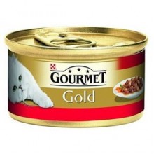 ProPlan Gourmet Gold Sığır Etli Tavuklu Kedi Konservesi 85 Gr