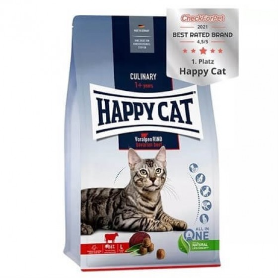 Happy Cat Voralpen Rind Biftekli Yetişkin Kedi Maması 4 Kg