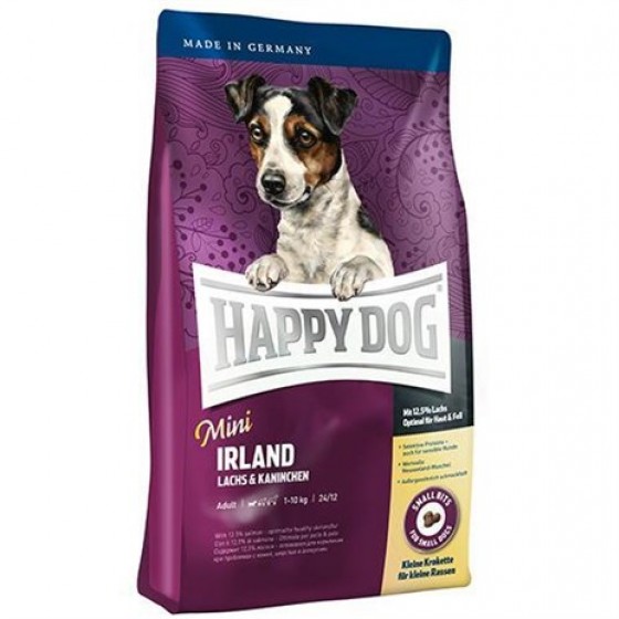 Happy Dog Mini İrland Somonlu Hassas Köpek Maması 4 Kg