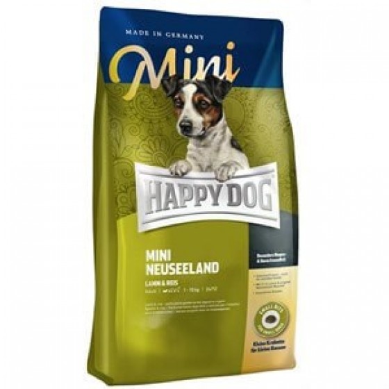 Happy Dog Mini Neuseeland Kuzulu Pirinçli Küçük Irk Köpek Maması 4 Kg