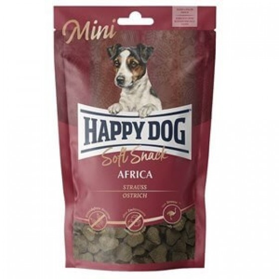 Happy Dog Soft Snack Africa Devekuşu Etli Köpek Ödülü 100 gr