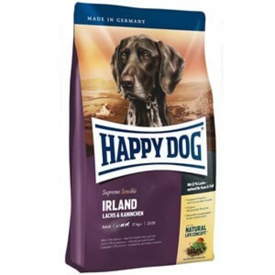 Happy Dog Supreme Irland Somon ve Tavşanlı Köpek Maması 12,5 Kg