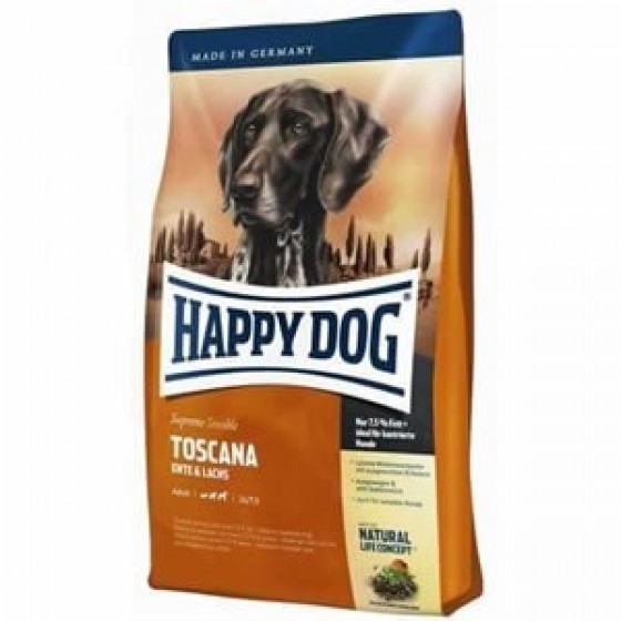 Happy Dog Toscana Kuzulu Somonlu Hassas Derili Köpek Maması 12,5 Kg