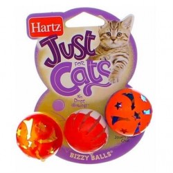 Hartz Just For Cats Bizzy Balls Kedi Oyun Topları Hartz Just For Cats Bizzy Balls Kedi Oyun Topları