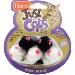 Hartz Just For Cats Mini Mice 5 li Kedi Oyun Faresi