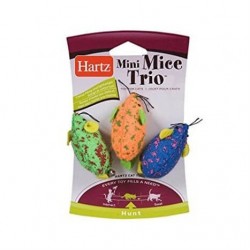 Hartz Just For Cats Mini Mice Trio Kedi Oyun Faresi Hartz Just For Cats Mini Mice Trio Kedi Oyun Faresi