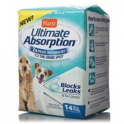 Hartz Ultra Emici Köpekler Çiş Pedi 14 Lü Hartz Ultra Emici Köpekler Çiş Pedi 14 Lü