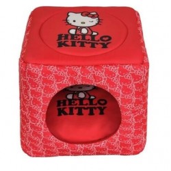 Hello Kitty 3 Fonksiyonlu Küp Kedi Evi ve Yatağı Kırmızı Hello Kitty 3 Fonksiyonlu Küp Kedi Evi ve Yatağı Kırmızı
