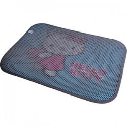 Hello Kitty Dikdörtgen Kedi Paspası Turkuaz Hello Kitty Dikdörtgen Kedi Paspası Turkuaz
