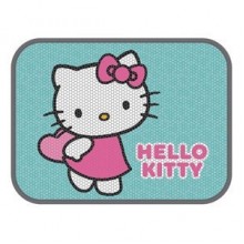 Hello Kitty Dikdörtgen Kedi Paspası Turkuaz Hello Kitty Dikdörtgen Kedi Paspası Turkuaz