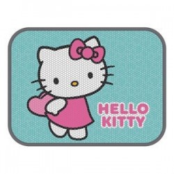 Hello Kitty Dikdörtgen Kedi Paspası Turkuaz Hello Kitty Dikdörtgen Kedi Paspası Turkuaz