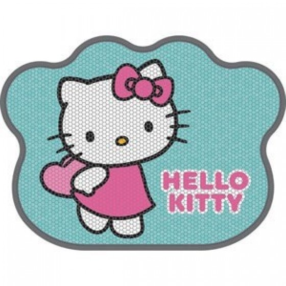 Hello Kitty Patili Turkuaz Kedi Paspası