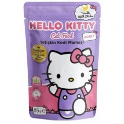 Hello Kitty Tahılsız Tavuklu Yetişkin Kedi Konservesi 85 gr Hello Kitty Tahılsız Tavuklu Yetişkin Kedi Konservesi 85 gr