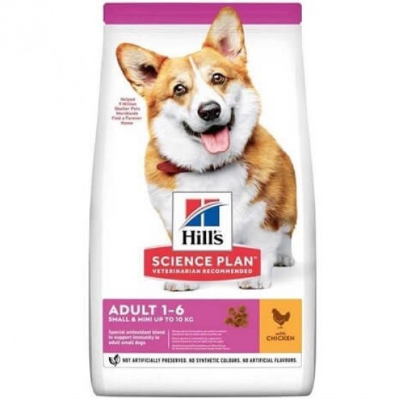 Hills Adult Small&Mini Tavuklu Küçük Irk Köpek Maması 3 Kg