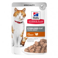 Hills Chunks & Gravy Hindili Kısır Kedi Konservesi 85 Gr Hills Chunks & Gravy Hindili Kısır Kedi Konservesi 85 Gr