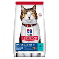 Hills Feline Mature +7 Yaşlı Tuna Balıklı Kedi Kuru Maması 1.5 Kg