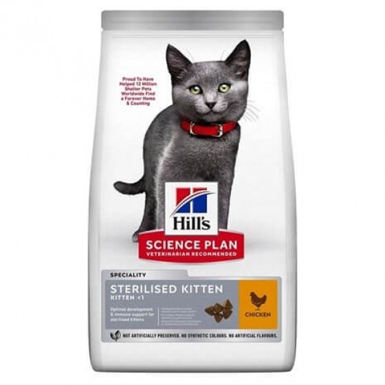 Hills Feline Sterilised Kitten Yavru Kısır Kedi Maması 10 Kg