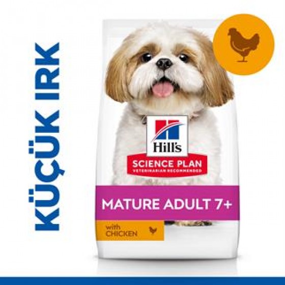 Hills Mature Small & Miniature Tavuklu Yaşlı Köpek Maması 1.5 Kg