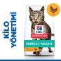 Hills Perfect Weight Yetişkin Tavuk Kedi Mama 2,5KG