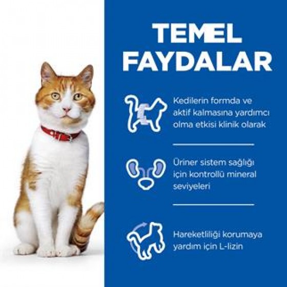 Hills Science Plan Kısırlaştırılmış Tavuklu Kedi Maması 1,5 Kg