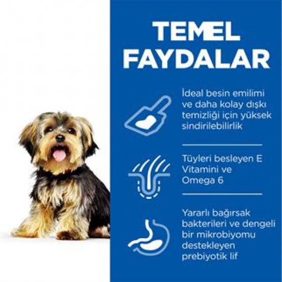 Hills Small Miniature Sensitive Stomach&Skin Hassas Köpek Maması 1.5kg